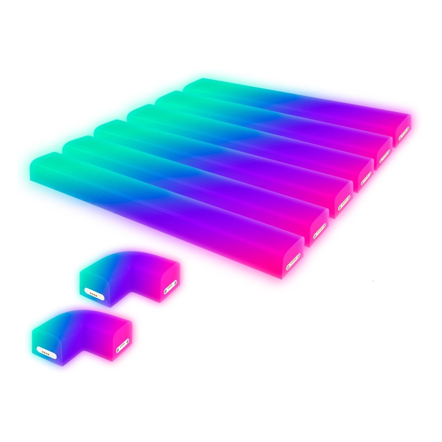Brilo - Rail d'éclairage RGBIC à intensité variable Smart LED/24W/230V Wi-Fi Tuya