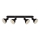 Brilo - Spot RETRO 4xE14/25W/230V zwart
