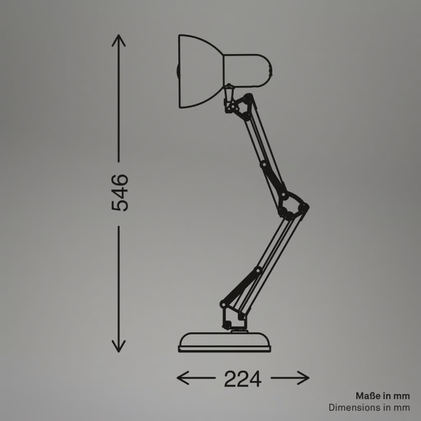 Brilo - Tafellamp PIXA 1xE14/25W/230V beige