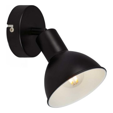 Brilo - Wandspot RETRO 1xE14/25W/230V zwart