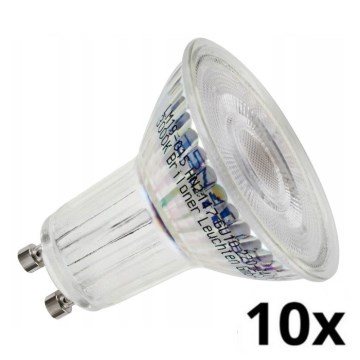 Briloner 0548-003 - SET 10x LED Lamp GU10/3,5W/230V 3000K