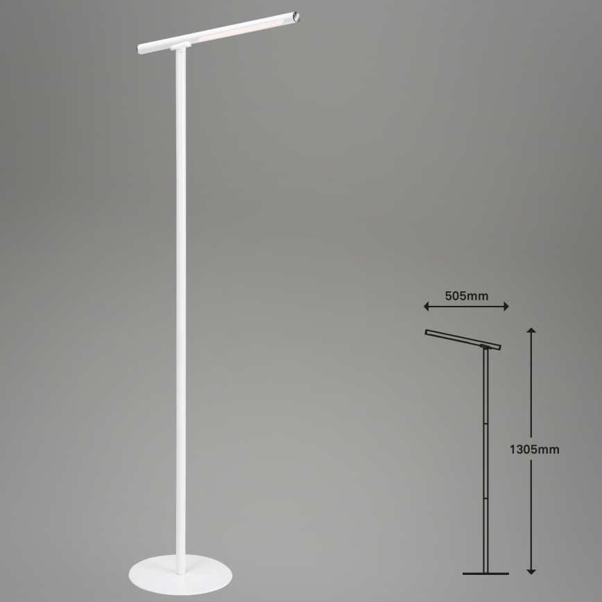 Briloner 1384-016 - Lampadaire LED tactile à intensité variable 2en1 EVERYWHERE LED/2,3W/5V