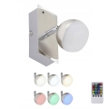Briloner 2040-012 - LED RGB dimbare spot LED/3,3W/230V + afstandsbediening