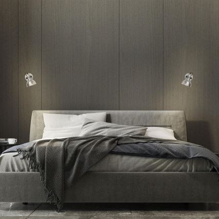 Briloner 2049-014 - Spot mural RETRO 1xE14/40W/230V gris
