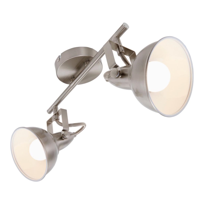 Briloner 2049-022 - Spot SOFT 2xE14/40W/230V chrome mat