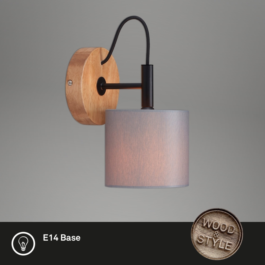 Briloner 2075-014 - Wandlamp RHON 1xE14/25W/230V