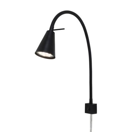 Briloner 2080-015 - Lampe murale LED COMFORT LIGHT 1xGU10/5W/230V noir