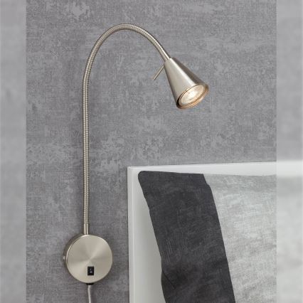 Briloner 2082-012 - Lampe murale LED COMFORT LIGHT 1xGU10/5W/230V chrome mat