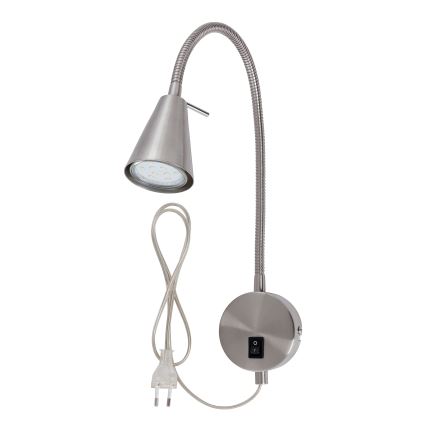 Briloner 2082-012 - Lampe murale LED COMFORT LIGHT 1xGU10/5W/230V chrome mat