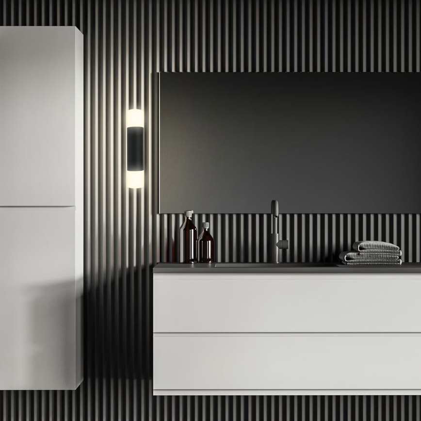 Briloner 2090025 - LED buitenwandlamp 2xGU10/4,8W/230V IP44