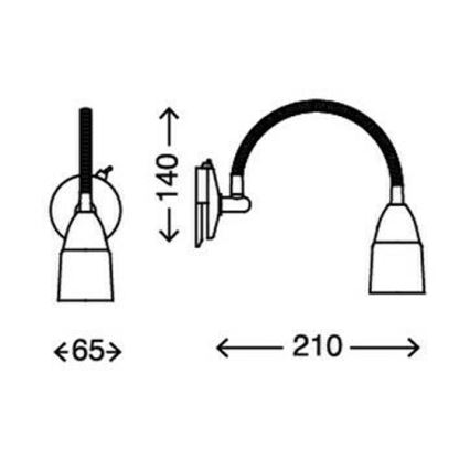 Briloner 2097-018 - LED Spiegelverlichting SPLASH 1xG9/2,5W/230V