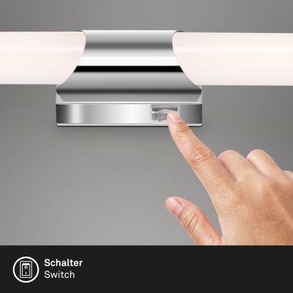 Briloner 2111-018 - Applique murale LED salle de bain SPLASH LED/6,5W/230V IP44