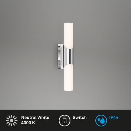 Briloner 2111-018 - Applique murale LED salle de bain SPLASH LED/6,5W/230V IP44
