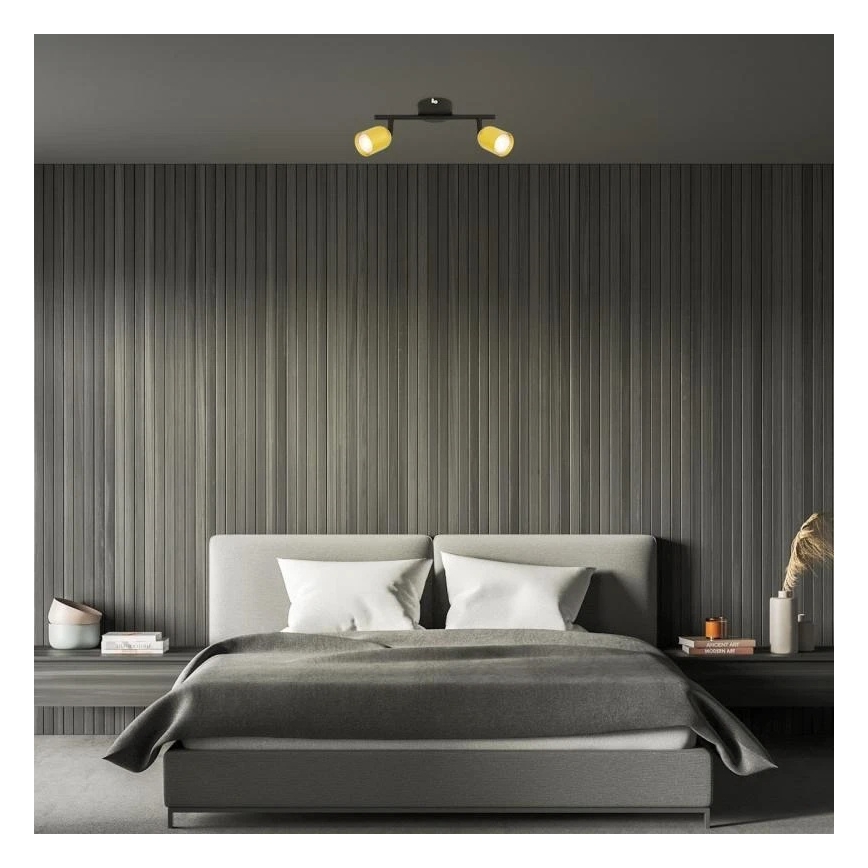 Briloner 2145-027 - Spot orientable 2x GU10, 9 W, 230 V