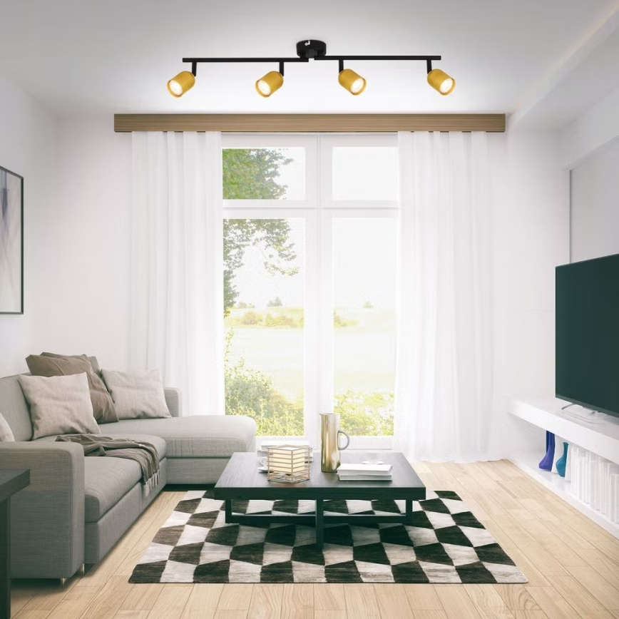 Briloner 2145-047 - Spot orientable 4xGU10/9W/230V