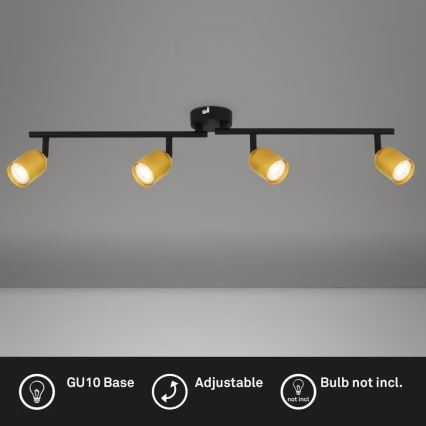 Briloner 2145-047 - Spotlamp 4xGU10/9W/230V