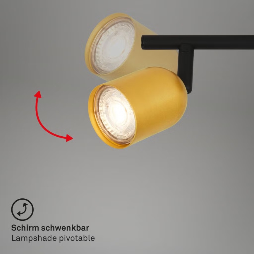 Briloner 2145-047 - Spotlamp 4xGU10/9W/230V