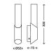 Briloner 2164-012 - Wandlamp SPLASH 1xE14/40W/230V