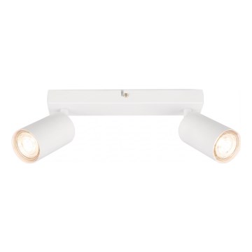 Briloner 2172-026 - Opbouwspot SPOT 2x GU10/9W/230V, wit