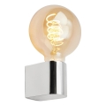 Briloner 2182-018 - Wandlamp voor de badkamer DONGA 1xE27/10W/230V IP44 glanzend chroom