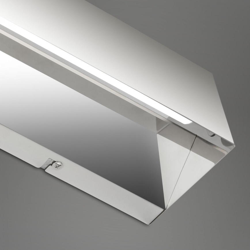Briloner 2204-018 - LED Wandlamp voor buiten LED/8W/230V IP44 glanzend chroom