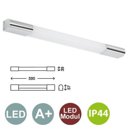 Briloner 2208-218 - Applique murale LED salle de bain SURF 1xLED/10W/230V IP44