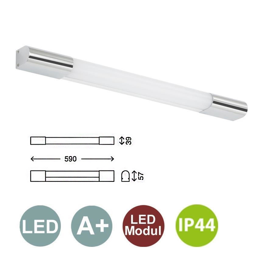 Briloner 2208-218 - Applique murale LED salle de bain SURF 1xLED/10W/230V IP44