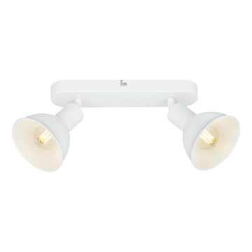 Briloner 2674-026 - Spot RETRO 2xE14/25W/230V blanc