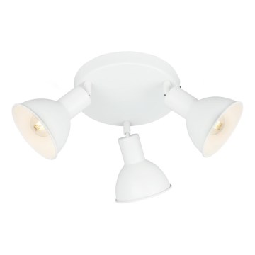 Briloner 2674-036 - Spot RETRO 3xE14/25W/230V blanc