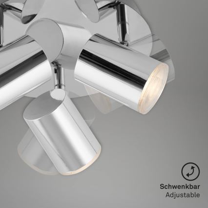 Briloner 2731-038 - Spot CUP 3xGU10/5W/230V chrome brillant