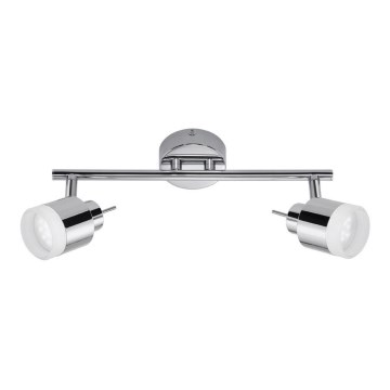 Briloner 2733-028 - LED Badkamer inbouwspot SPLASH 2xLED/4W/230V IP44