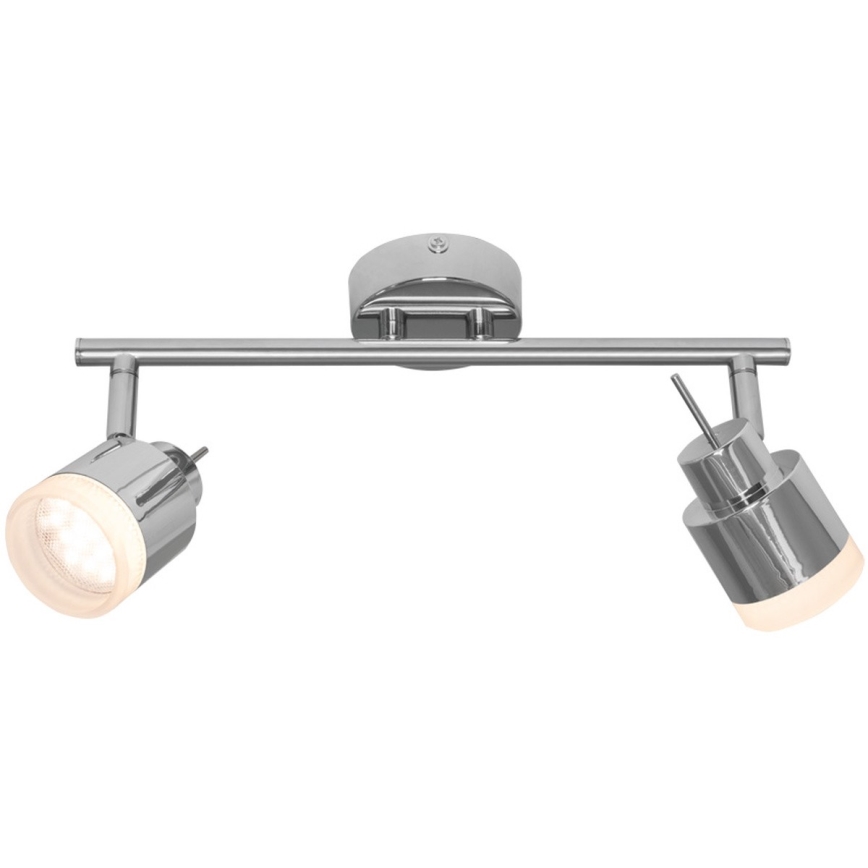 Briloner 2733-028 - LED Badkamer inbouwspot SPLASH 2xLED/4W/230V IP44