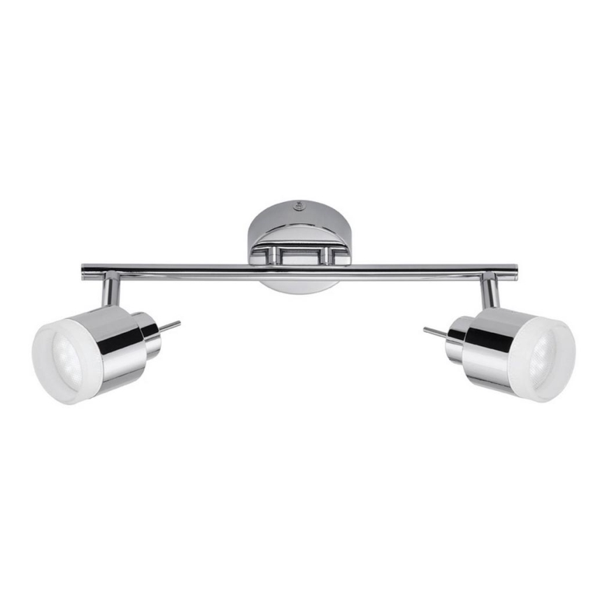 Briloner 2733-028 - Spot salle de bain LED SPLASH 2xLED/4W/230V IP44