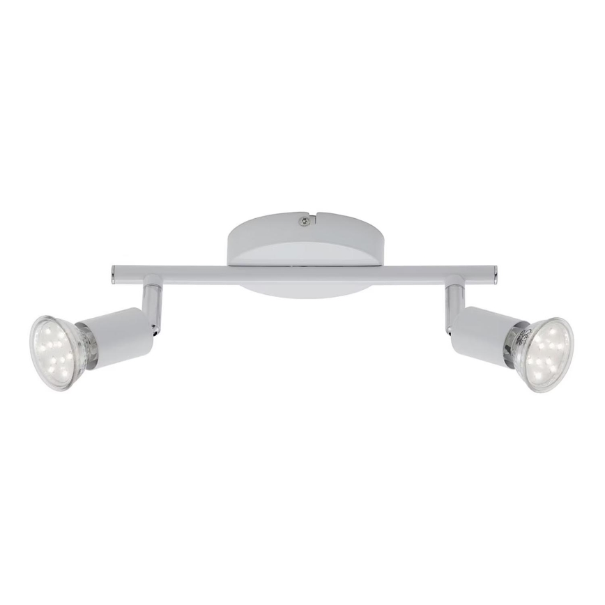 Briloner 2767-026 - LED spot 2xGU10/6W/230V wit