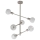 Briloner 2815-066 - Hanglamp met vaste pendel 6xE14/5,5W/230V