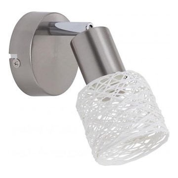 Briloner 2826-012 - Wandspot SPOT 1xE14/6W/230V mat chroom