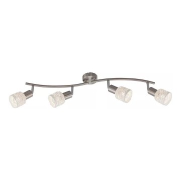 Briloner 2826-042 - Spot SPOT 4xE14/6W/230V mat chroom