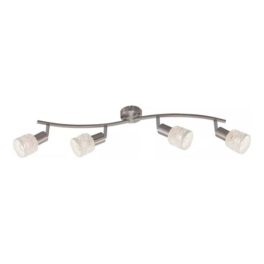 Briloner 2826-042 - Spot SPOT 4xE14/6W/230V mat chroom