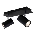 Briloner 2857-025 - Spot SPOT 2xGU10/40W/230V noir