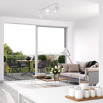 Briloner 2857-036 - Spot SPOT 3xGU10/40W/230V blanc