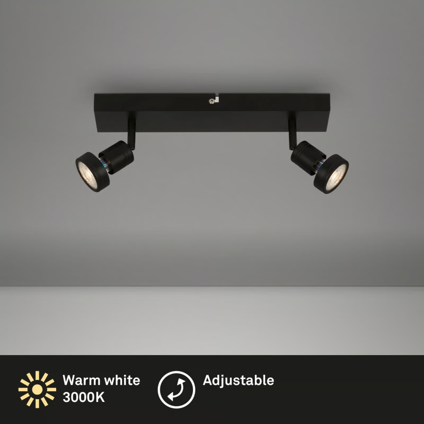 Briloner 2926-025 - Spot LED 2xGU10/4,9W/230V