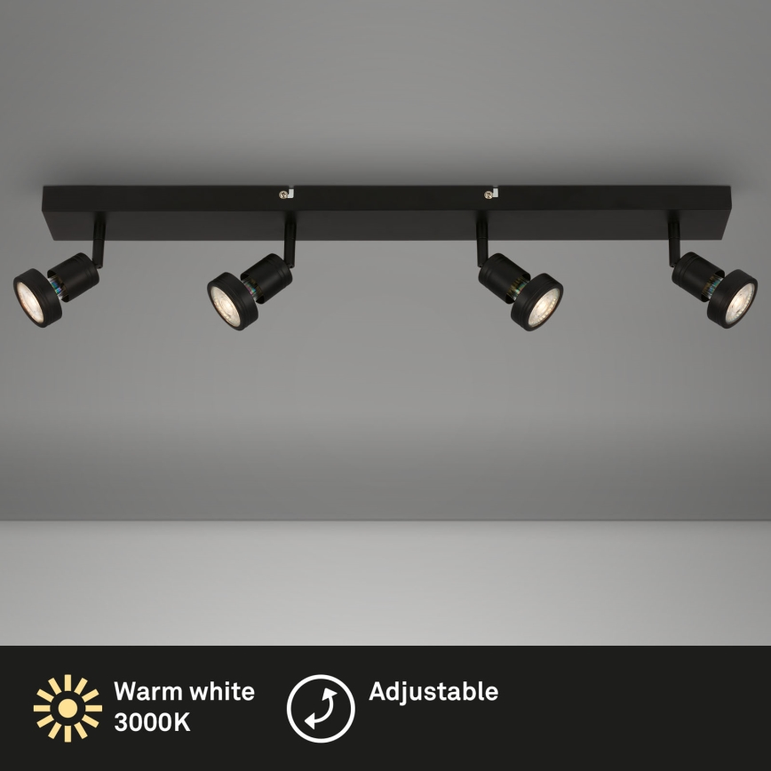 Briloner 2926-045 - Spot LED 4xGU10/4,9W/230V