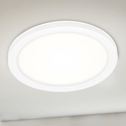 Briloner 3008-016 - plafonnier LED LED/8W/230V diam. 21 cm blanc IP44