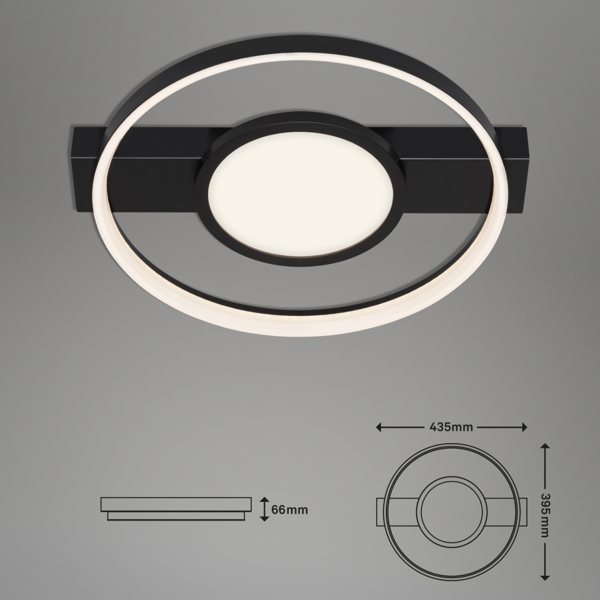 Briloner 3026-015 - Dimbare LED Plafondlamp FRAME LED/33W/230V