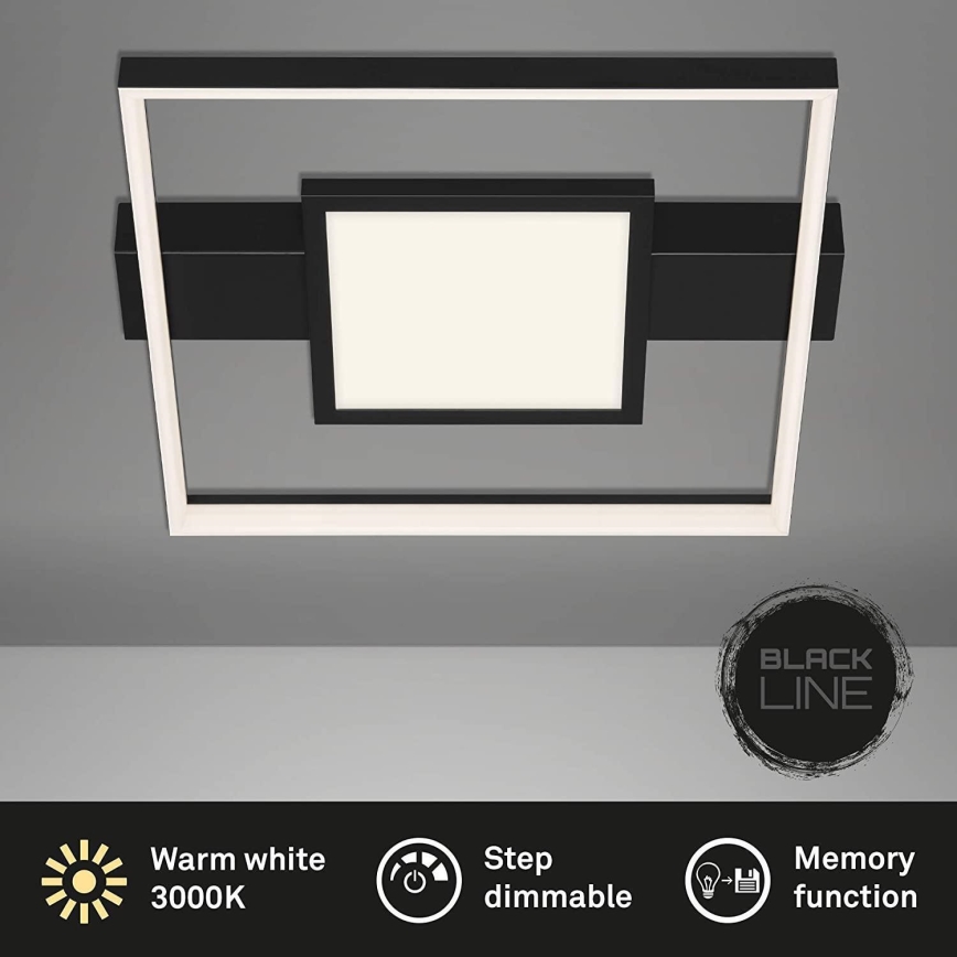 Briloner 3028-015 - Dimbare LED Plafondlamp FRAME LED/38W/230V
