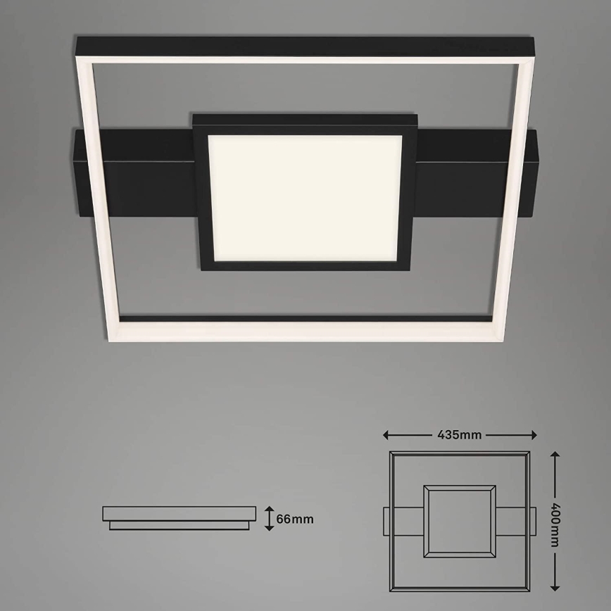 Briloner 3028-015 - Dimbare LED Plafondlamp FRAME LED/38W/230V