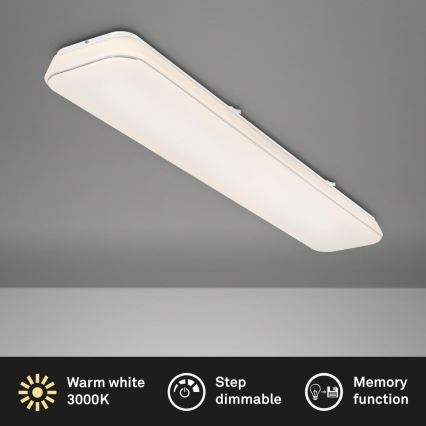 Briloner 3042-016 - Dimbare LED plafondlamp RUPA LED/48W/230V