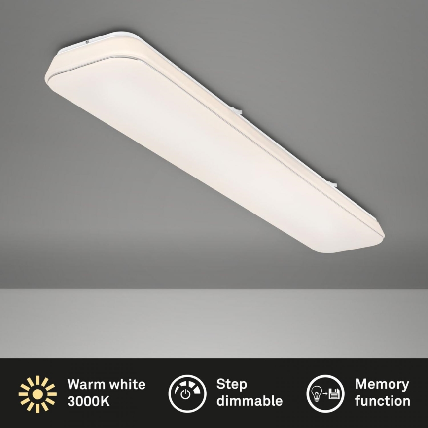 Briloner 3042-016 - Dimbare LED plafondlamp RUPA LED/48W/230V