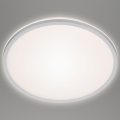 Briloner 3046-014 - Plafonnier LED/15W/230V 4000K d. 28 cm argent