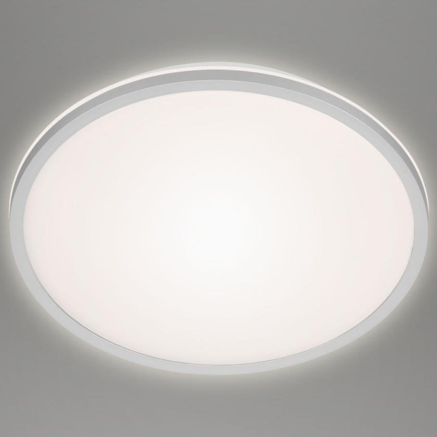 Briloner 3046-014 - Plafonnier LED/15W/230V 4000K d. 28 cm argent